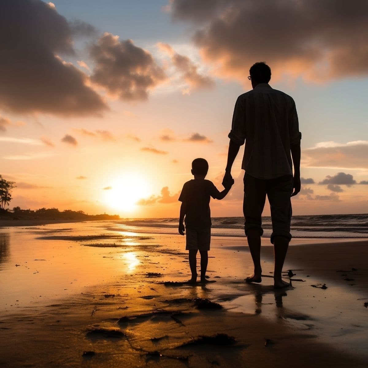 A warm Father’s Day moment with personalised song atmosphere