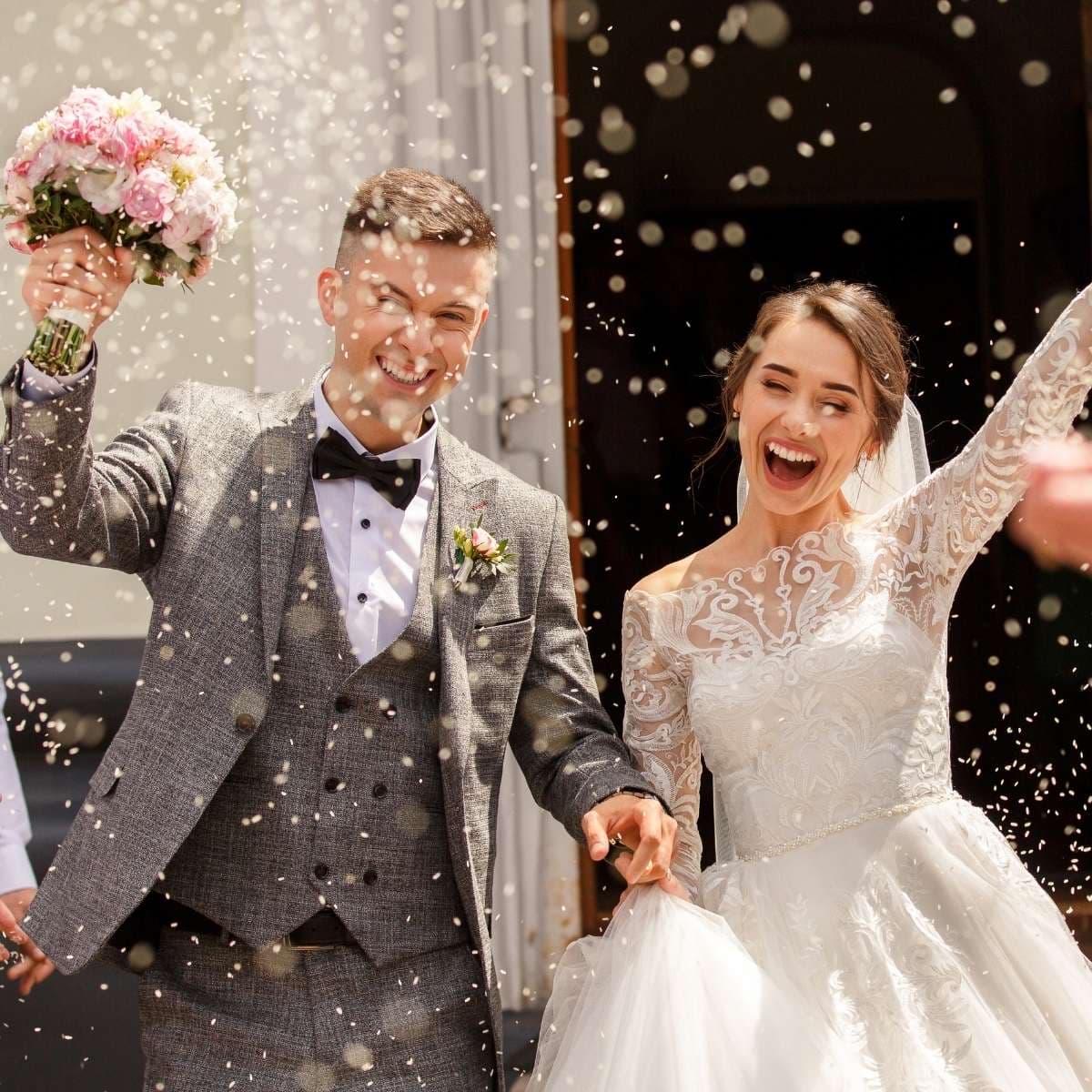 A romantic wedding moment connected to a personalised song