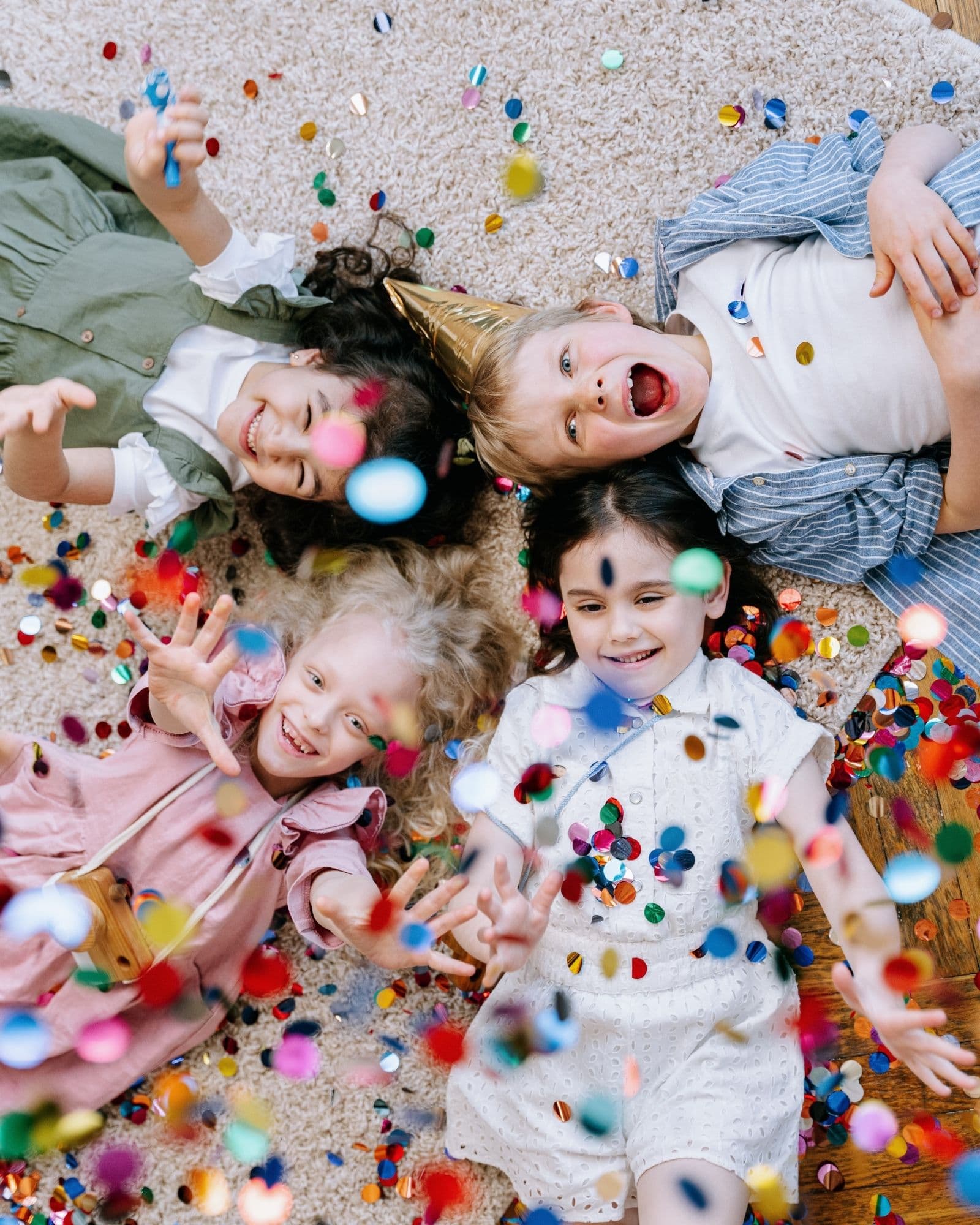 A playful kids and family moment with a personalised song gift atmosphere